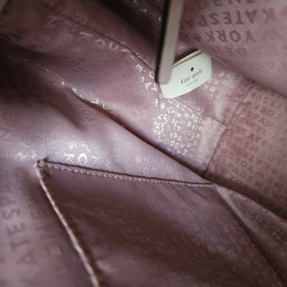 Kate Spade Newbury Lane Loden Purse Cream - Picture 8 of 13